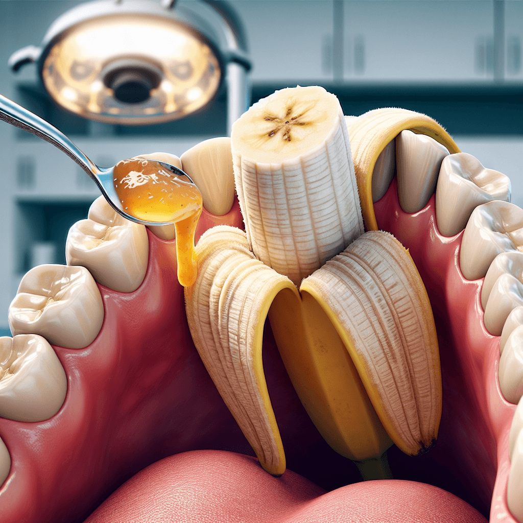 Opatrunek z banana: Jak naturalne metody wpływają na proces gojenia po ekstrakcji zęba?